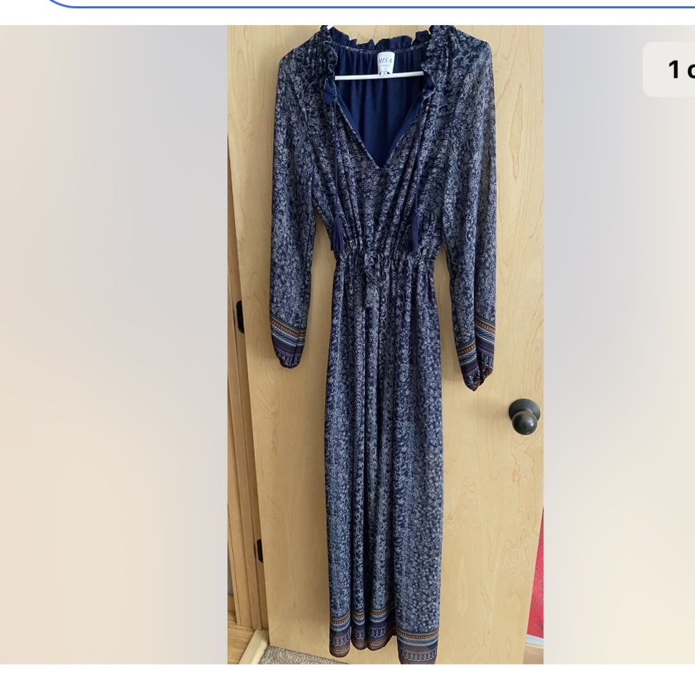 Misa Los Angeles Maxi Dress Size Small